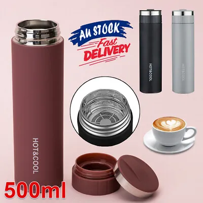 $20.59 • Buy Tea Bottle Coffee Cup Water Mug Flask Thermos Vacuum Insulated Stainless