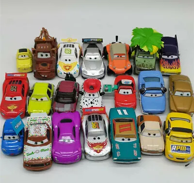 £6.55 • Buy Disney Cars Pixar  3 Chick Hick Mcqueen Sally Mater Kids Model Toy 1:55 Diecast