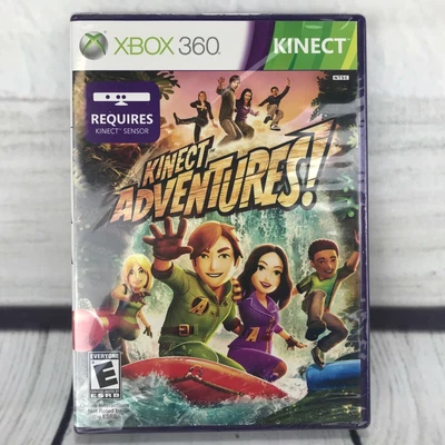 $7.97 • Buy New Sealed Kinect Adventures Brand Video Game Microsoft Xbox 360 From 2010 NOS