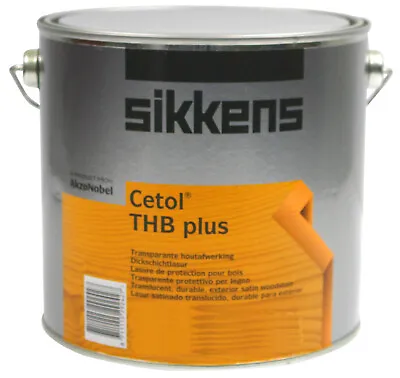 £49.95 • Buy Sikkens Cetol THB Plus Semi Gloss 2.5L