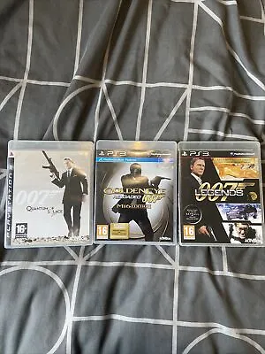 £20 • Buy Golden Eye Reloaded, Legends And Quantum Of Solace Ps3 Games Collection