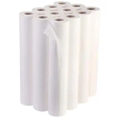 Essentials White Couch Roll 20  - 2ply - 40m X 500mm - Case Of 12 • £29.99