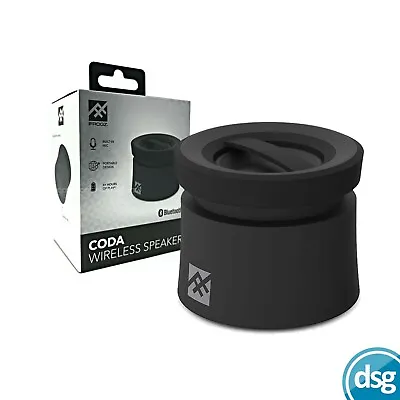 IFrogz Bluetooth Wireless Speaker Coda Portable For Samsung IPhone IPad - Black • £6.99