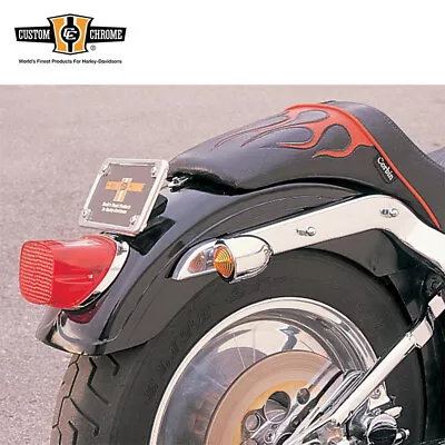 Motorcycle Rear Fender With Reveal Without Light Fit For Harley Softail Models • $116.09