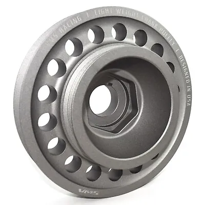 VMS Racing Light Weight Crank Crankshaft Pulley For 93-01 Honda Prelude H22 VTEC • $119.99