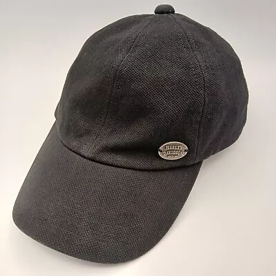 Harley Davidson Since 1903 Hat Cap Solid Black With Metal Logo Adjustable Strap • $19.99