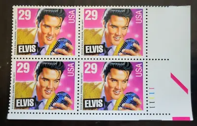 Elvis Presley Scott #2721 MNH Plate Block Of 4 Plate # 11111 • $1.29