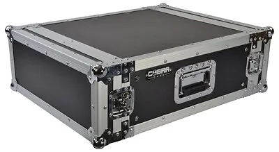 19  4U Rack Flight Case 520mm Deep Removable Lids Strong Ply Construction • £167