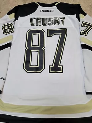 SIDNEY CROSBY And MARIO LEMIEUX Signed Penguins Stadium Series XL Hockey Jersey • $1199.99