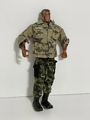 2003 Lanard Toys 12  Soldier Action Figure Military Camo The Corps GI JOE Doll • $19.99