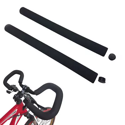 £4.49 • Buy Uk ! Extra Long Smooth Handle Bar Foam Grip Cover For Pushchair Buggy Stroller