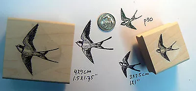 2 Swallow Birds Rubber Stamps   P30 • $12