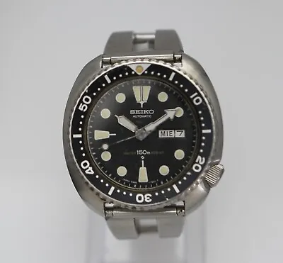 Vintage Seiko 6309-704L T 44mm 70s Turtle 150m Mens Japan Automatic Divers Watch • $995