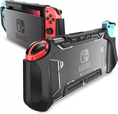 Dockable Case For Nintendo Switch - Mumba [Blade Series] TPU Grip Protective Cov • $39.99