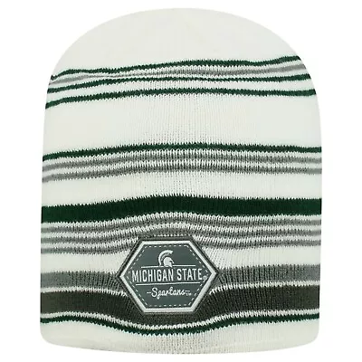 Michigan State Spartans Beanie Uncuffed Winter Knit Hat Cap Toque NEW • $13.99