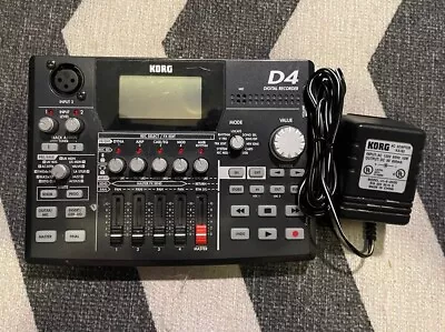 Korg D4 Digital Audio Recorder. Music Mixer. Digital Music Studio • $75