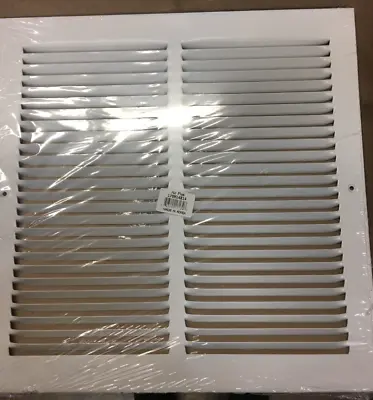 Air Return Vent Cover Grille 14  X 14  Duct Size White Wall Sidewall Ceiling • $22.99