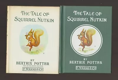 VG 1960s Vintage Edition Hardcover In DJ Tale Of Squirrel Nutkin Beatrix Potter • $6.49