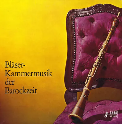 BACH HANDEL TELEMANN FASCH Oboe Sonatas RENNER KELLER BOCKER Saba SB-15037 LP • $14