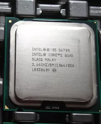 Intel Core 2 Quad Q6700 2.66 GHz 1066 MHz 8 M Quad-Core Socket 775 Processor • $12.99