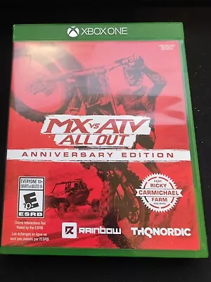 Mx Vs ATV All Out Anniversary Edition Xbox • $6