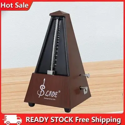 Metronome Vintage Tower Type Bell Ring Metronome Useful For Guitar Ukulele Piano • $45.43