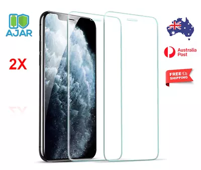 2XScreen Protector Tempered Glass For IPhone 6 7 8 XR 11 12 13 14 15 Pro/Max/Plu • $5.99