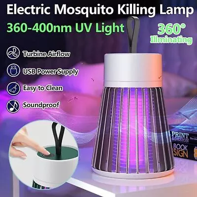 Recharge Electric Mosquito Insect Killer Zapper Light Fly Trap Pest Control Lamp • $8.27