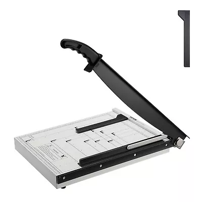 VEVOR Paper Cutter Guillotine Trimmer 15  16 Sheets Cutting Capacity Metal Base • £38.39