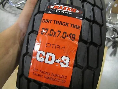 Maxxis DTR-1 Dirt Track Front Or Rear Tire 27x7-19 • $229.99