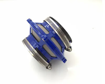 2.5  Bypass Valve Filter Cold Air Short Ram Intake Turbo Induction Euro JDM Blue • $10.99