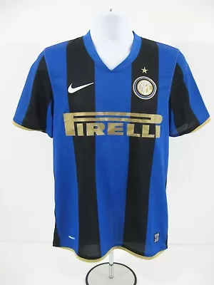 Inter Milan 2008/09 Nike Home Shirt Jersey IBRAHIMOVIC #8 SIze Small Original • £59.99