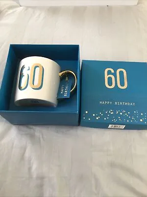 £0.99 • Buy 60th Birthday Mug/box,brand New!