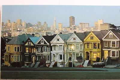 California CA San Francisco Victorian Houses Postcard Old Vintage Card View Post • $0.50