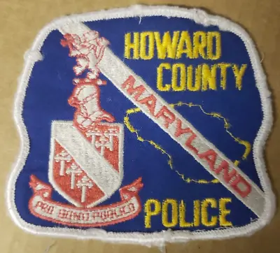 MD Howard County Maryland Police Patch • $4.95