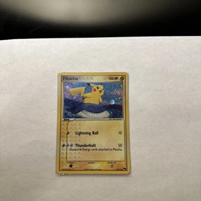 $40 • Buy Pikachu 12/17 Holo Common Corrected Poke Ball POP Series 5 Promo Pokemon Card