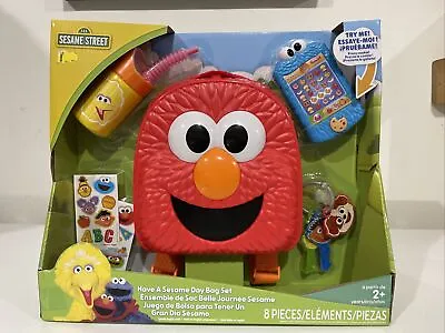 Sesame Street Have A Sesame Day Bag Set Elmo Backpack Set • $28