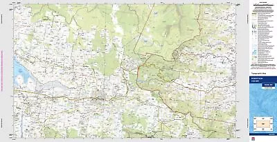 Robertson 9028-4N Topographic Map 1:25k • $19.95