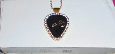  Elvis Presley Rock Concert Guitar Pick Chain Pendant Hawaii Pop Icon Youtube I  • $28.65