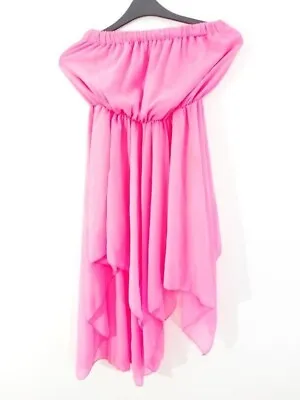JIA MIAO Fashion Women's Sleeveless Ladies Straight Dress Pink Size L/XL • $12.44