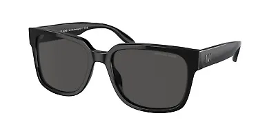 Michael Kors Men's Sunglasses Washington Black With Dark Grey Solid *NEW* • $64.99