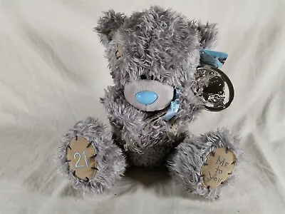 Me2You 21 Birthday Tatty Teddy Bear With Key J31B • £5.62
