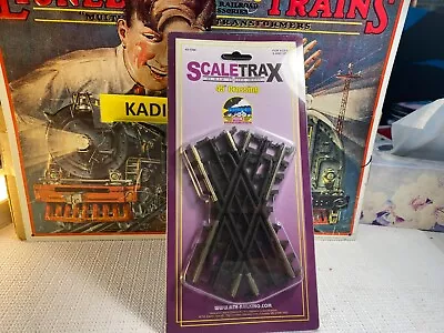 🚅 Mth 45-1006 Scaletrax 45 Degree Cross Track - New - L👀k 💥 L310 • $4.94