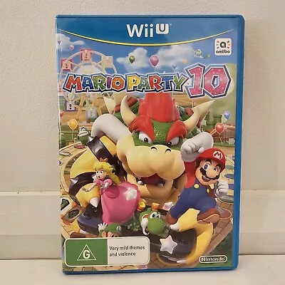 Nintendo Wii U Game - Mario Party 10 - Free Shipping  • $60