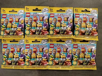 Bulk Lot Of Lego Simpsons Series 2 Minifigures - New In Sealed Packets  • $60