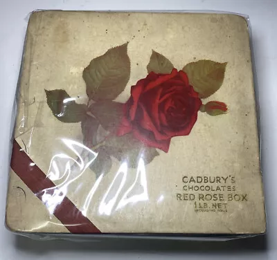 Vintage Cadburys Chocolates Red Rose Box England • $27.50