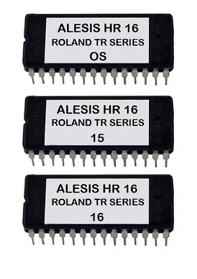 Roland Tr 505 606 626 707 727 808 909 Sounds For Alesis HR-16/Hr-16B Eprom OS • $26.53