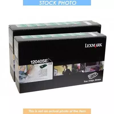 Lexmark E120n Corp Toner Black 2 Pack • £187.01