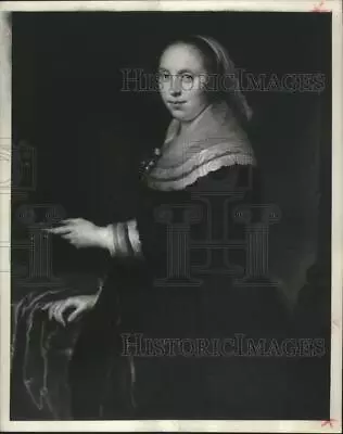 1963 Press Photo Painting Portrait Of A Woman  Govaert Flinck Milwaukee Art • $15.99