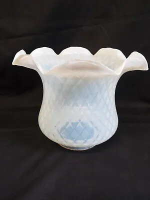 Super Antique Victorian Vaseline Oil Lamp Shade. • $217.80